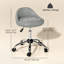 Salon Stool Adjustable Swivel Massage Spa Beauty Stool Grey-2046214535