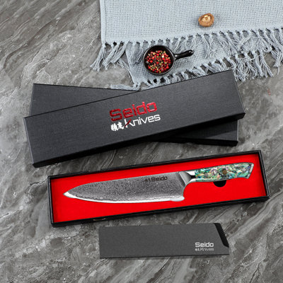 Seido Knives Awabi Gyuto 8'' Chef's Knife
