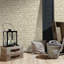 Bricks and More Collection Rocky Brick Motif Wallpaper Roll-722016744