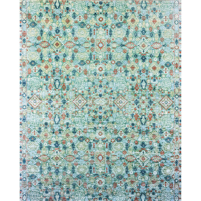 Floral Area Rug, Rectangle 9' x 12'