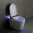 Advanced Smart Toilet with Bidet Seat, Auto Open/Close, Foot Sensor, and Warm Water Cleaning