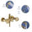 Antique Wall Mount Tub Filler Faucet with Hand Held Shower, Wall Mounted Roman Bath Tub Faucet Set -70923537
