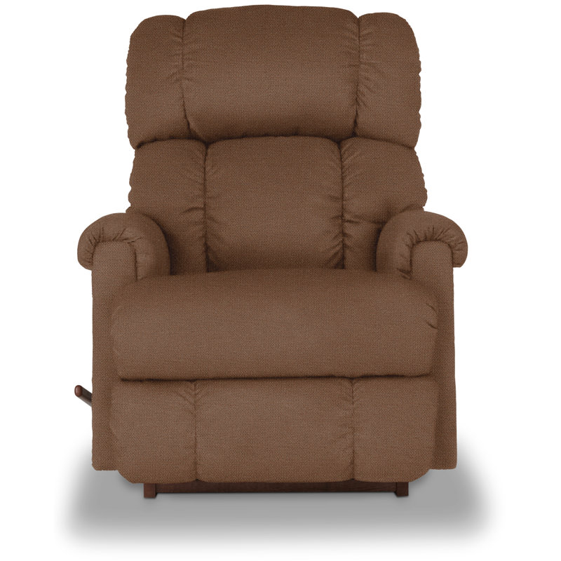 Pinnacle Manual Recliner, Rocker Recliner, i-Rene Nutmeg Performance Chenille