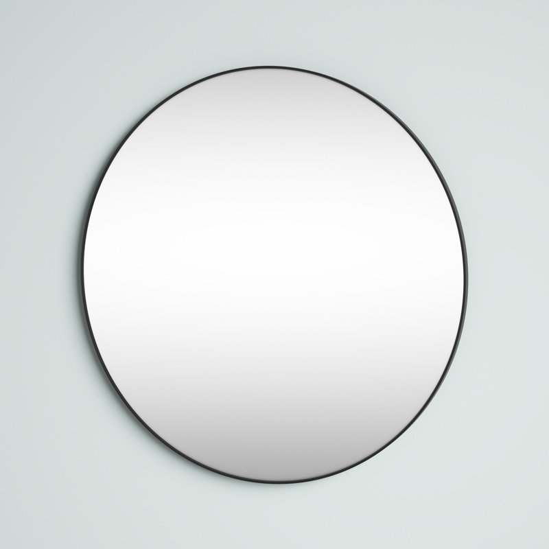 Miroir décoratif moderne et contemporain Aquino, H 36 po x l 36 po x P 1 po