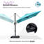 243cm Cantilever Parasol-1218450229