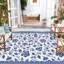 Tapis floral en plastique avec sac pour l'extérieur-129467243-129913461