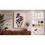 Purple Irises Study Botanical - Wrapped Canvas-1032612377-1032612378