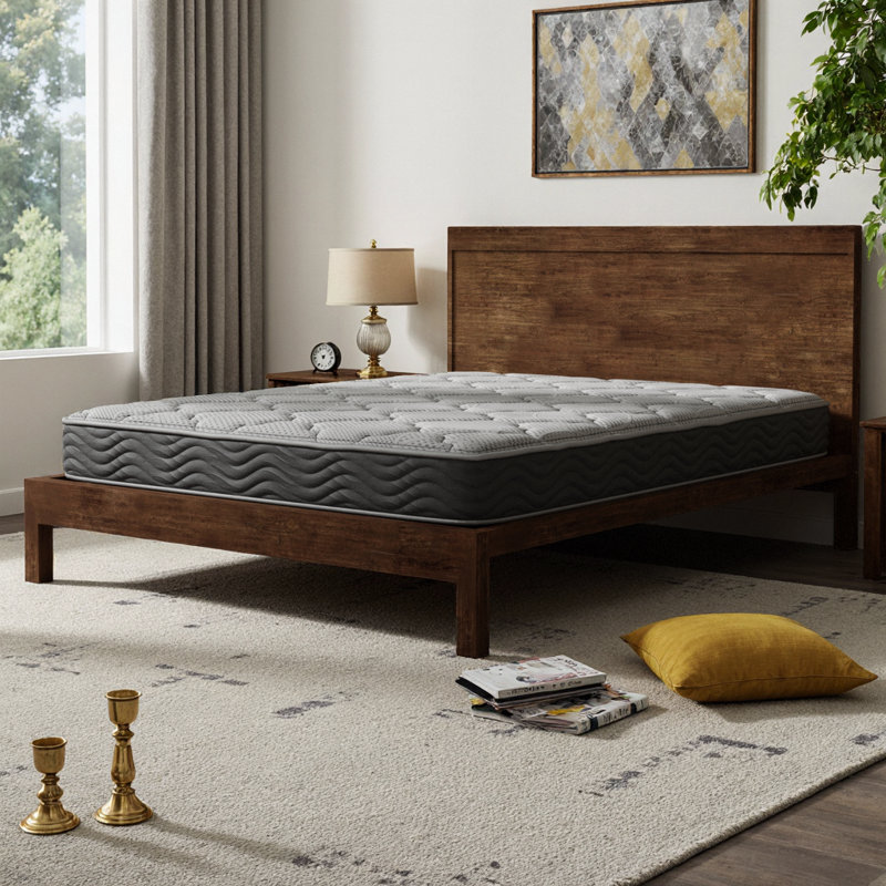 8 Inch Firm Hybrid Twin Mattress - Pocketed Coils, Cooling Gel Foam & Zoned Support | Motion Isolation, Edge Support, CertiPUR-US Certified