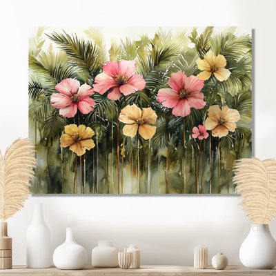 Hibisuc Cliatt tropical dans une symphonie printanière II - Hibiscus