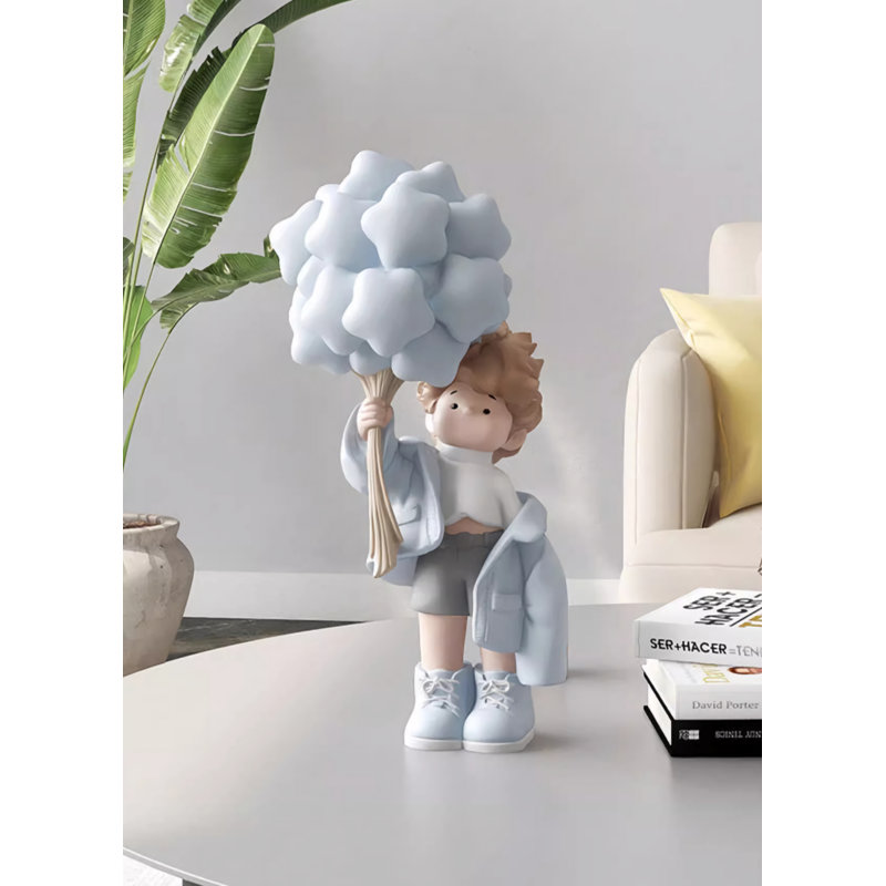 Figurines et sculptures Wyton, Bleu