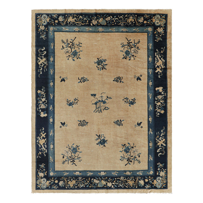 One-of-a-Kind 8'8”x11'2” Hand Knotted Area Rug