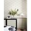 Heroad Peel And Stick Geometric Wallpaper, Gold And White Self-Adhesive Vinyl For Walls And Surfaces, 17.3" X 196"