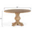 San Rafael Round Solid Wood Dining Table-1107043548-1107043547
