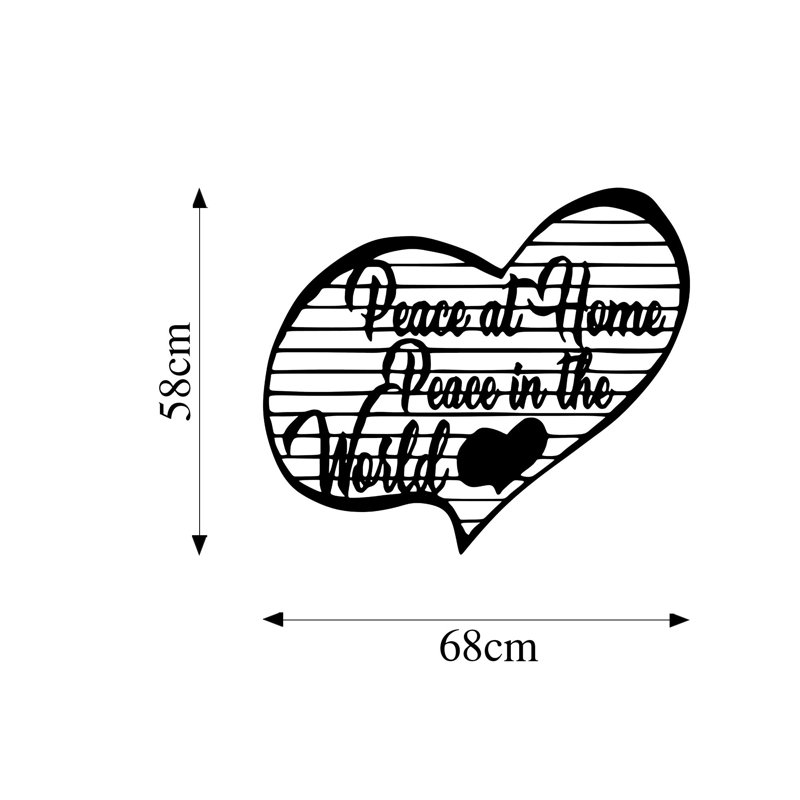 Decorative Metal Wall Accessory