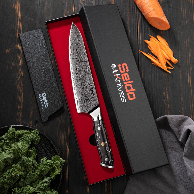 Seido Knives Takoizu Gyuto 8'' Chef's Knife