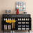 French style storage retro shoe cabinet-626657179