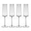 Cora 8 oz. Champagne Flutes