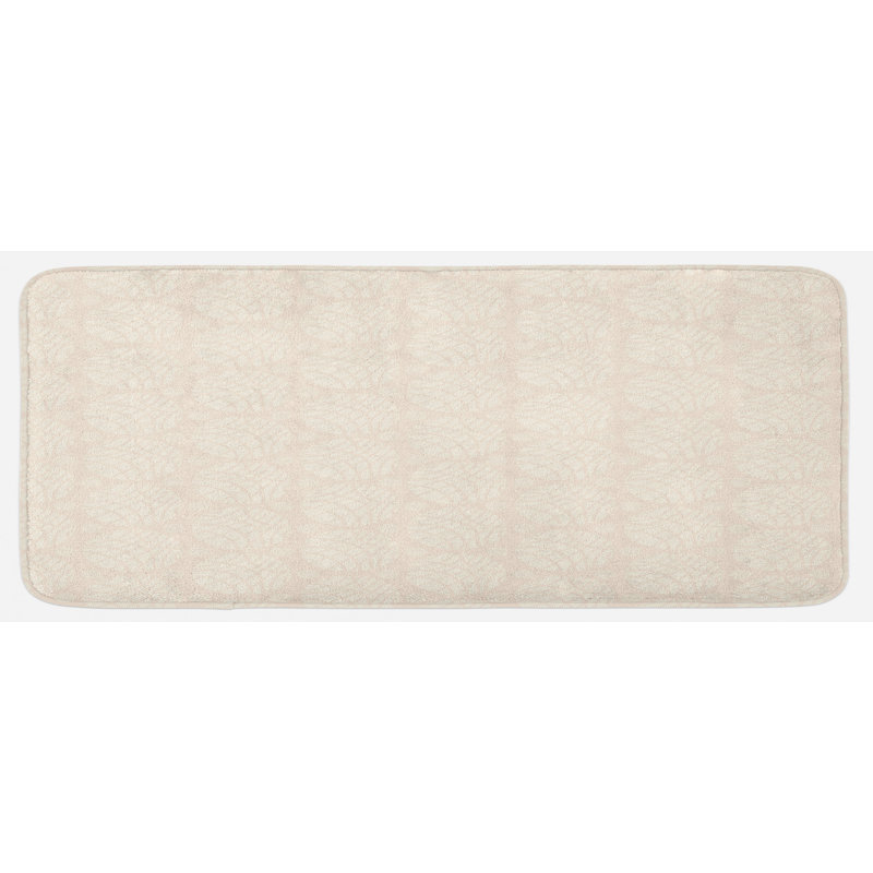 Tapis de cuisine circulaire doux et design à motifs ronds de couleur pastel doux