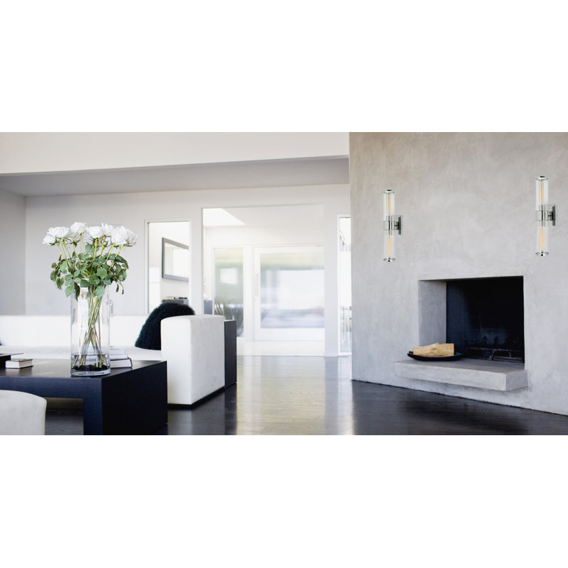 Gilford Armed Sconce, Satin Brass
