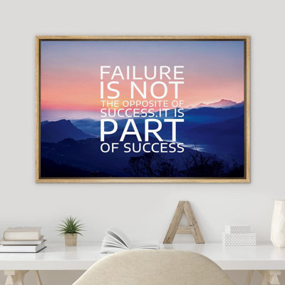 " Motivational Success Quote With Nature Photo Graffiti & Street Art Pop Art Modern Urban Multicolor "