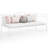 vidaXL Sofa Bed Frame Powder-coated metal Single-593701276
