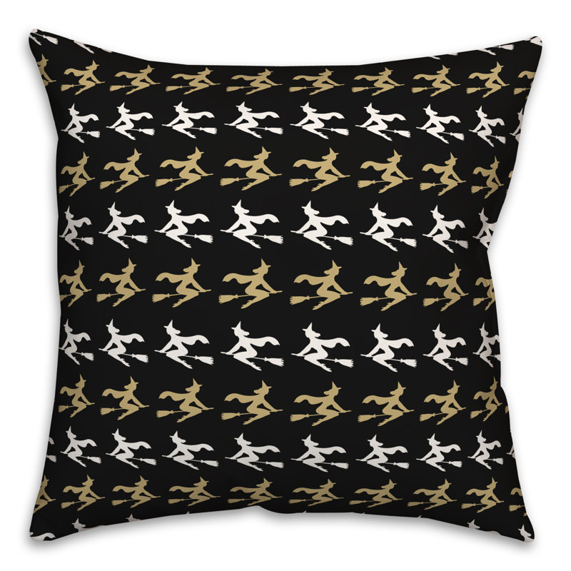  Housse et insert de coussin Welcome Witches, 18" x 18"