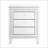 Silver Mirror Three Drawer Cabinet