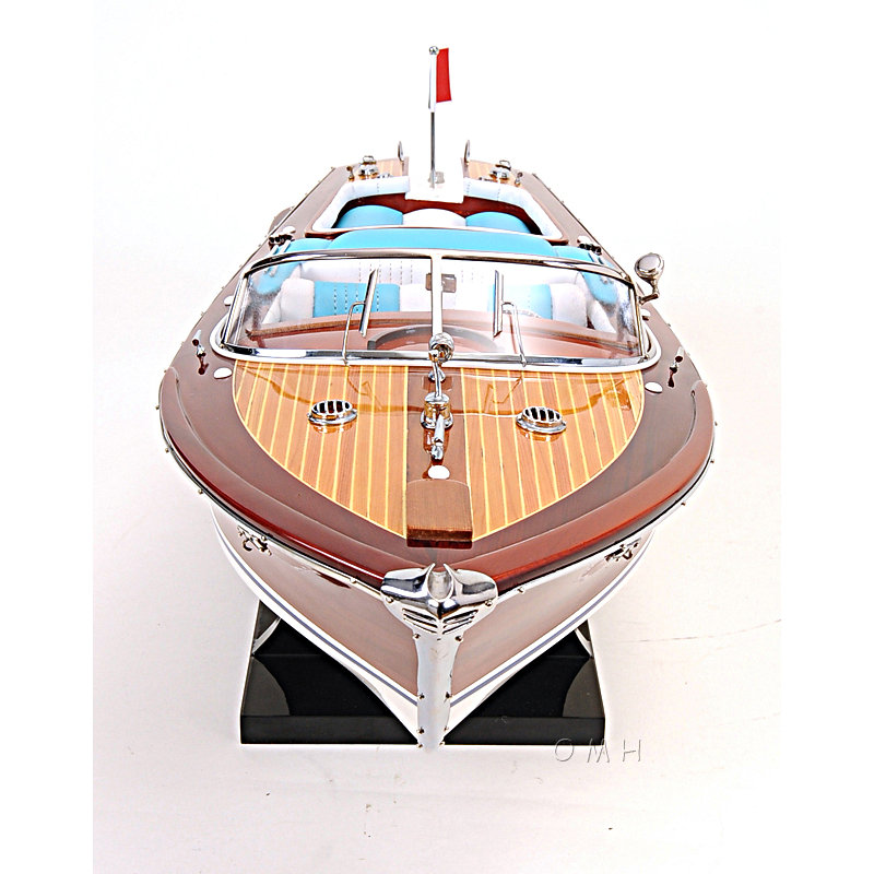 Bateau peint aquarama Riva