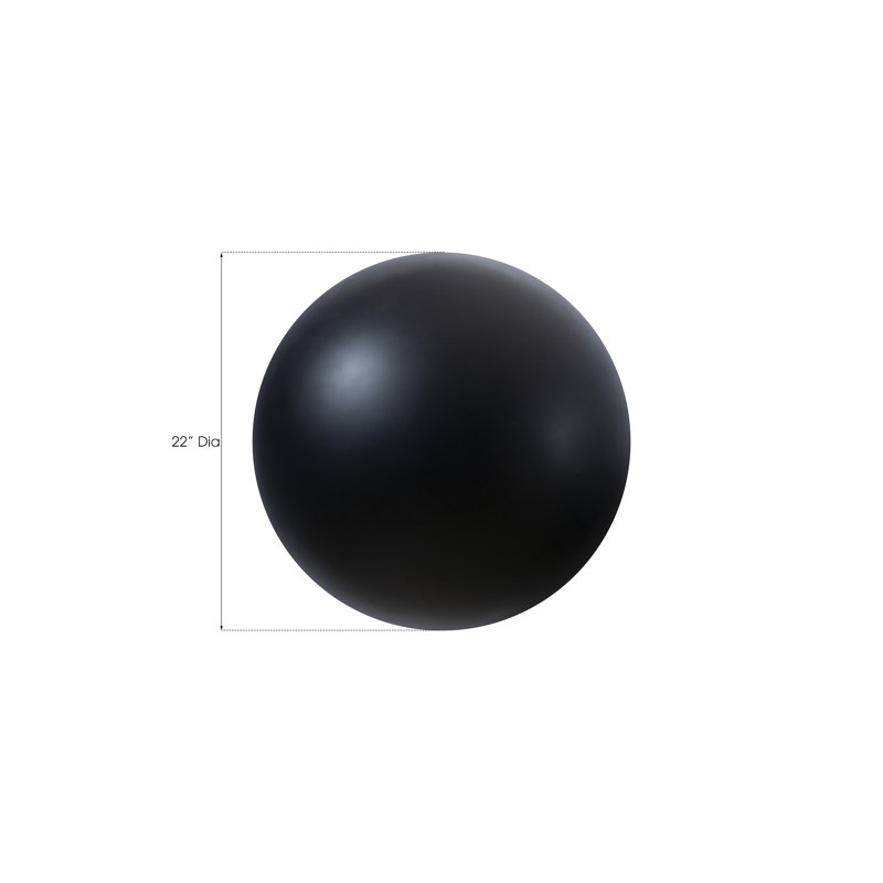 Ball Wall Décor, 22" H x 22" W x 22" D