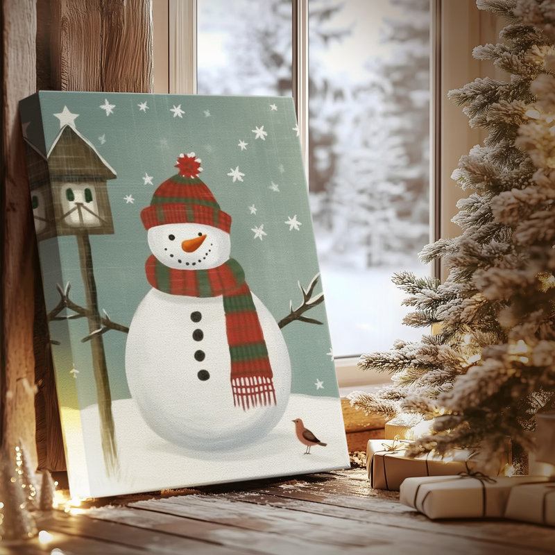 Toile tendue Frostlit Evergreen at Dawn-Premium Gallery, H 48 po x l 32 po