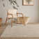 Ekta Geo Machine Woven Flatweave Cream Area Rug