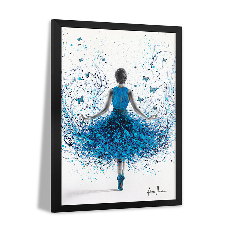 Affiches encadrées Butterfly Ballerina, H 32 po x l 24 po