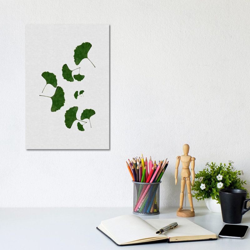 Ginkgo Leaf I by Orara Studio - Wrapped Canvas Gallery-Wrapped Canvas Giclée, 20.32 cm H x 30.48 cm W