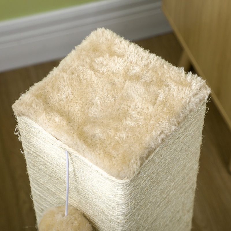 Zakary 200.66cm H Cat Tree, Beige
