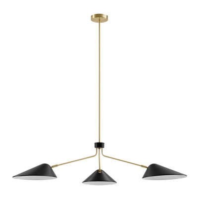 Modway Journey 3-Light 14" Arm Pendant