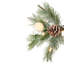 Pre-Lit Medium Artificial Bottle Brush Christmas Tree -Warm White LED Lights-208941977