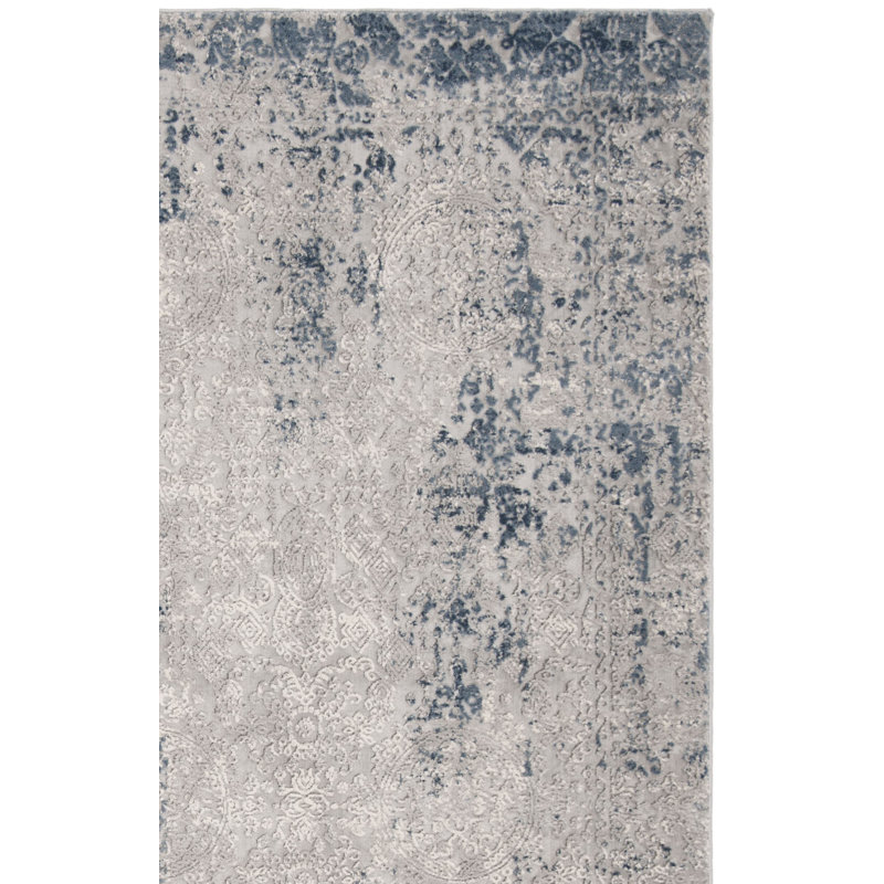 Keyra Performance Abstract Rug, Square 6'7"