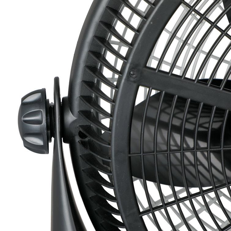 Black+decker 15.6 in. 3-Speed High Velocity Floor Fan, Black