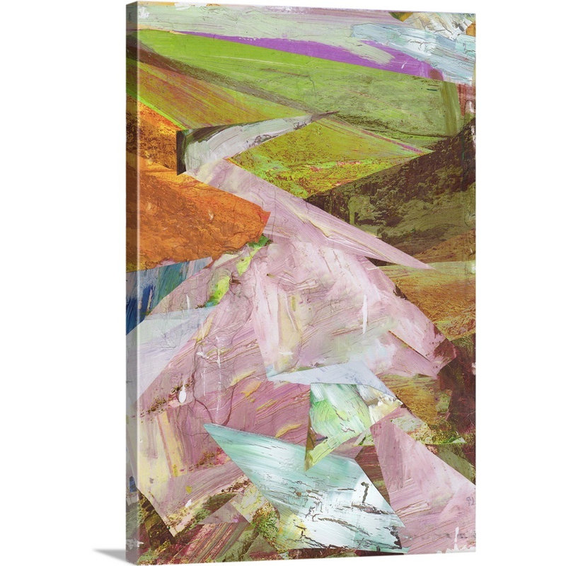 Paper River, 2017 - reproduction, Toile tendue, H 24 po x l 16 po x P 1,25 po