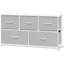 Chest of Drawers with 5 Fabric Drawers-955125630