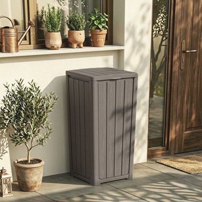 Poubelle intérieure en résine 30 gallons H 23,7 po