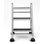 Hively 3 - Step Steel Lightweight Folding Step Stool