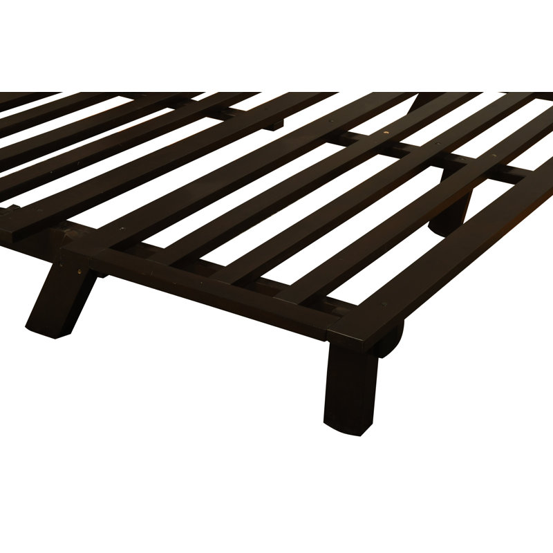 Structure de futon double de 75 po de largeur, matelas non inclus