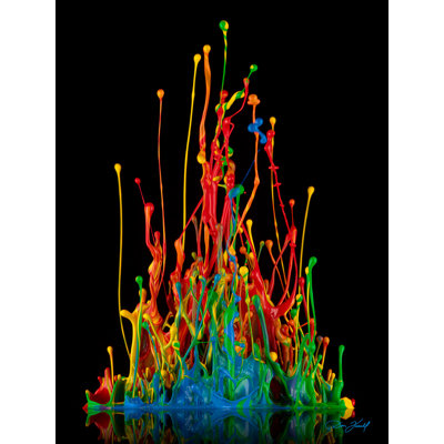 Collaboration by Don Farrall - Wrapped Canvas Print