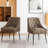 Dining Chairs (Set of 6) Mid Century Modern Kitchen Chair Comfortable Upholstered Premium Fabrics Dinner Chairs for Kitchen Dining Room-1609121237
