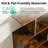 Geometric Bookcase 62.6'' H Geometri 5-Tier Bookcase-663637666
