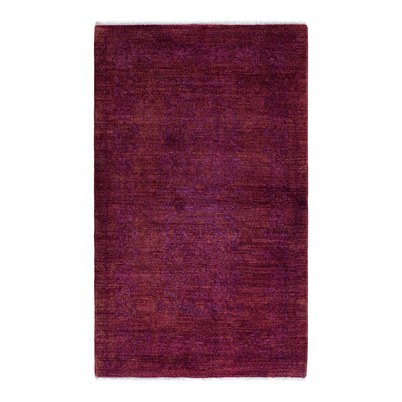 Kirklen One-of-a-Kind 3' 2" X 5' 3" Hand Knotted Area Rug