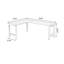 Bureau en bois de noyer clair en forme de L-108959865-108959864
