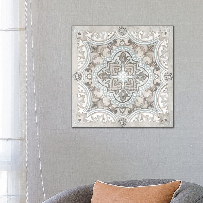 Ancient Traditions by Eva Watts - Wrapped Canvas Painting, 66.04 cm H x 66.04 cm W x 3.175 cm D