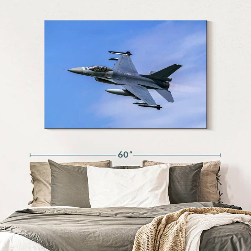 Mait Royal Netherlands Fighter Jet, 34" H x 51" W